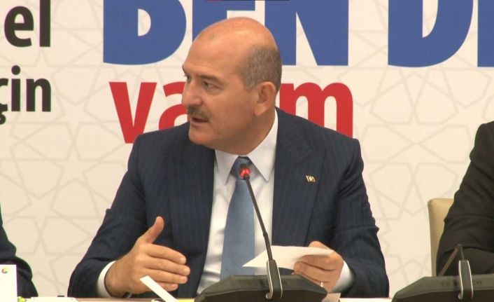 Bakan Soylu: “Bir insanın bir ayağı çukurda olsa karar almakta da zorlanır ama biz zorlanmıyoruz”