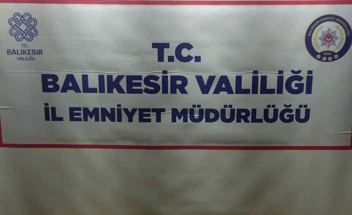 Balıkesir’de polisten 41 şahsa gözaltı