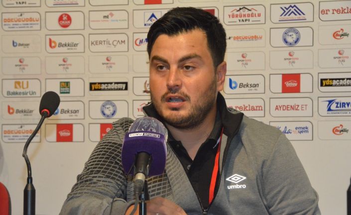 Balıkesirspor - Tuzlaspor maçının ardından