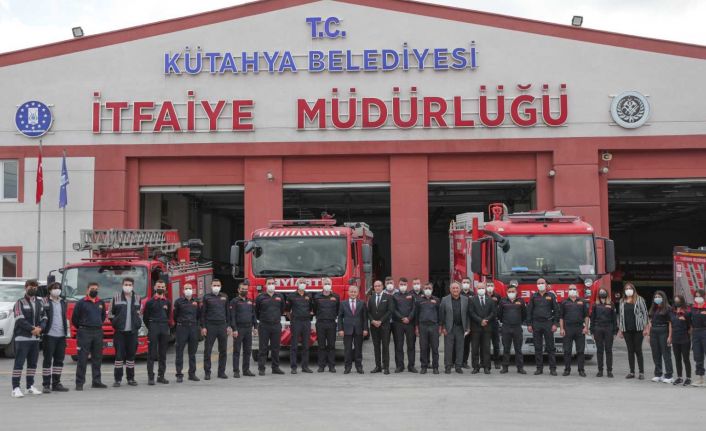 Başkan Işık: "İtfaiyecilerimiz fedakarca çalışıyor"