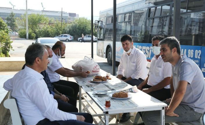 Başkan Kılınç, otobüs şoförleriyle bir araya geldi