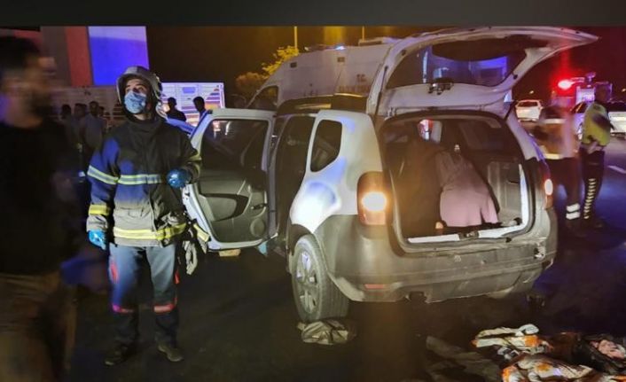 Batman’da otomobil tıra arkadan çarptı: 3’ü ağır 11 yaralı