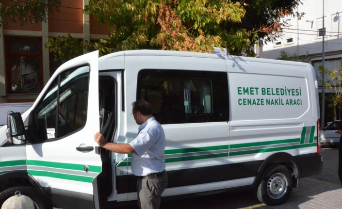 Belediyenin temin ettiği cenaze nakil aracı hizmete girdi