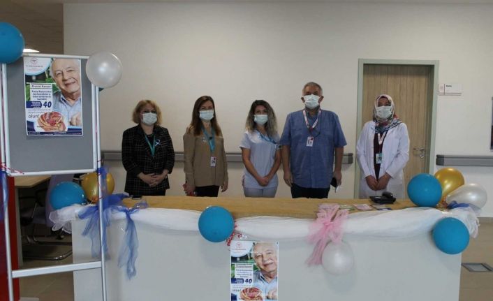 Bilecik Eğitim ve Araştırma Hastanesinde prostat kanseri için farkındalık standı açıldı