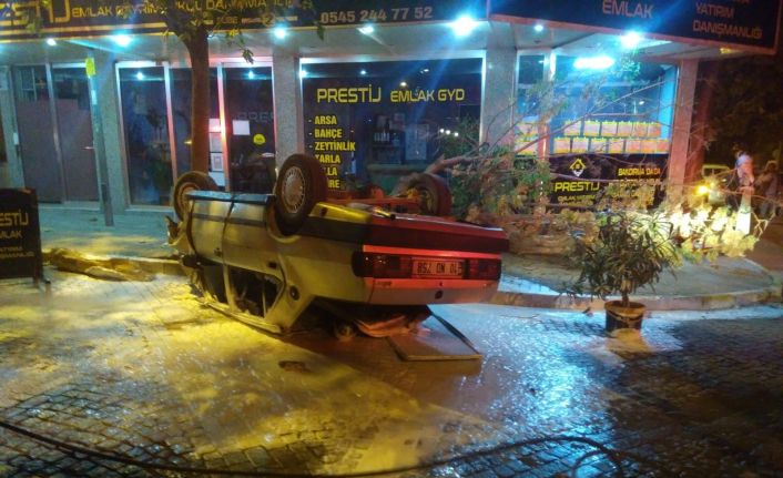 Direksiyon başında epilepsi nöbeti geçirince kaza yaptı