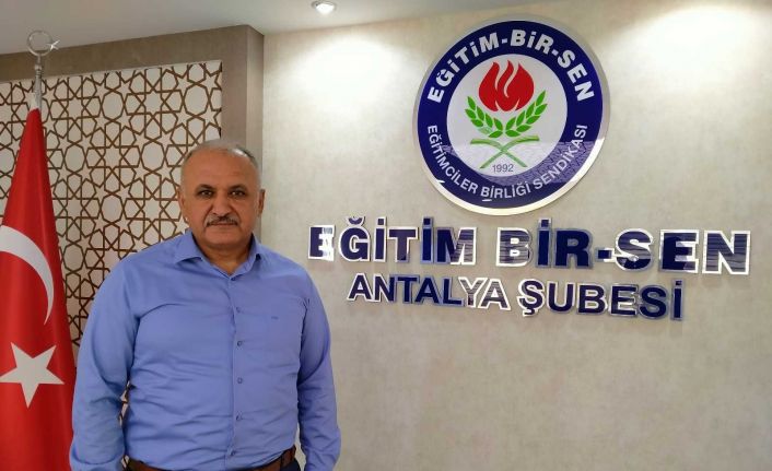 Eğitim Bir Sen Antalya Şube Başkanı Miran: “Acilen adım atılmalı, okulların hizmetli ihtiyacı karşılanmalı”