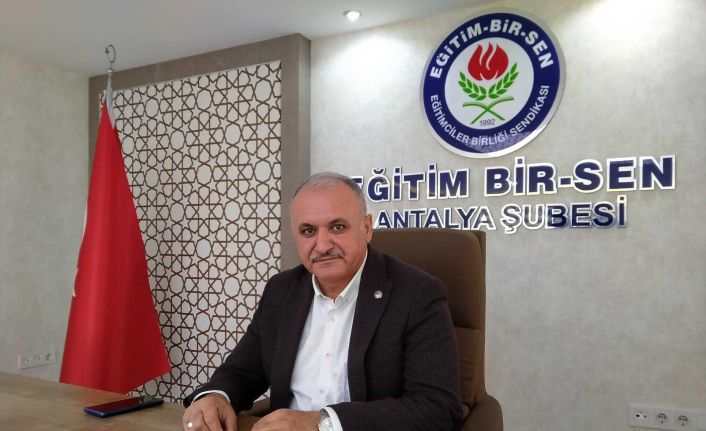 Eğitim Bir Sen Antalya Şube Başkanı Miran: “Uzaktan eğitimde ders ücretlerinde kesinti yapılmamalı”