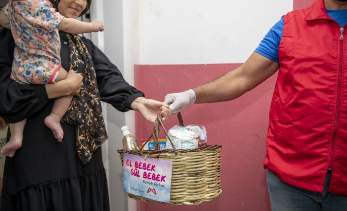 El Bebek Gül Bebek projesinde dağıtılan paket sayısı 18 bini aştı
