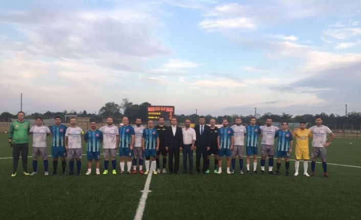 Ergene Kaymakamlığı Futbol Turnuvası başladı