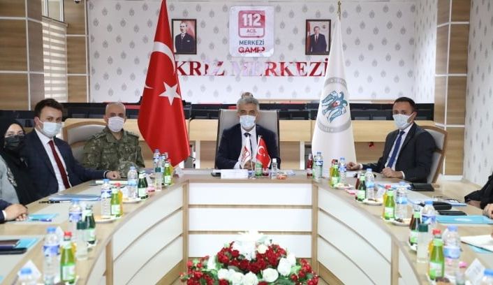 Erzincan’da Asayiş Koordinasyon, Kaymakamlar ve İl Müdürleri toplantıları yapıldı