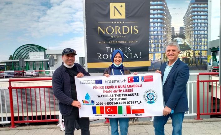 Finike Eroğlu Nuri Anadolu İmam Hatip Lisesi, Erasmus projesi kapsamında Romanya’da