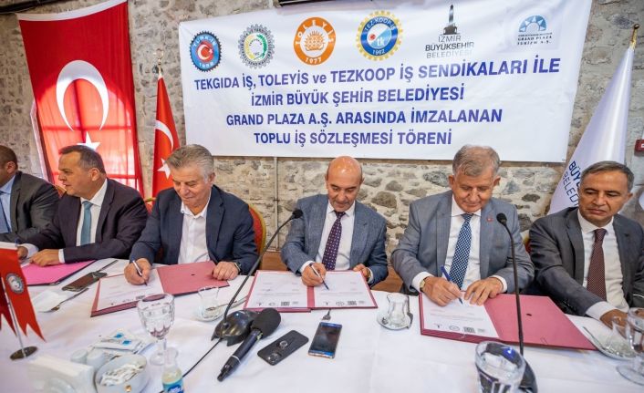 Grand Plaza’da toplu sözleşme sevinci