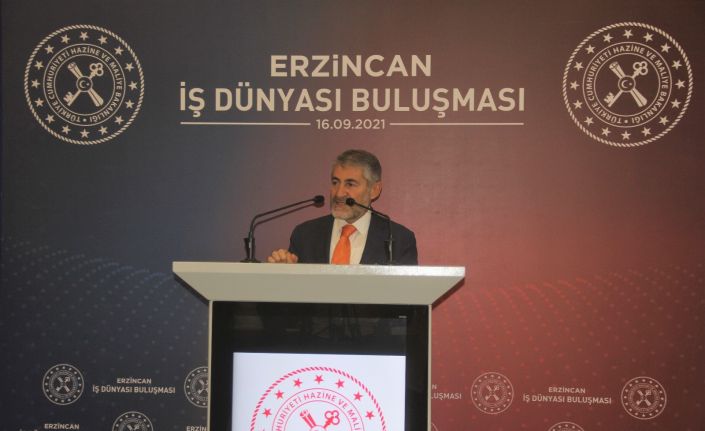 Hazine ve Maliye Bakan Yardımcısı Nebati: “Erzincan Türkiye’nin ortalamasıyla büyüyen bir şehrimiz”