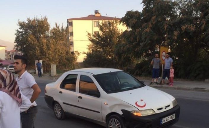 Iğdır’da maddi hasarlı kaza