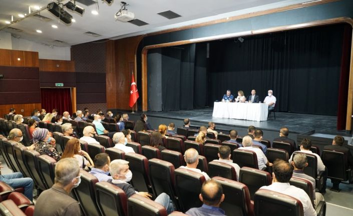 İl Emniyet Müdürü Mehmet Şahne muhtarlarla bir araya geldi