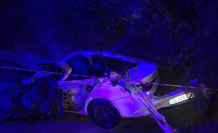 İpsala’da feci kaza: 1 ölü