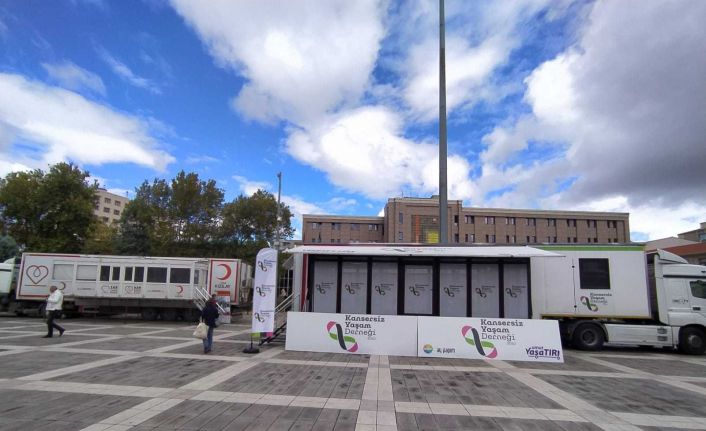 Kansersiz Yaşam Derneği’nin ’YaşaTır’ı  Eskişehir’de