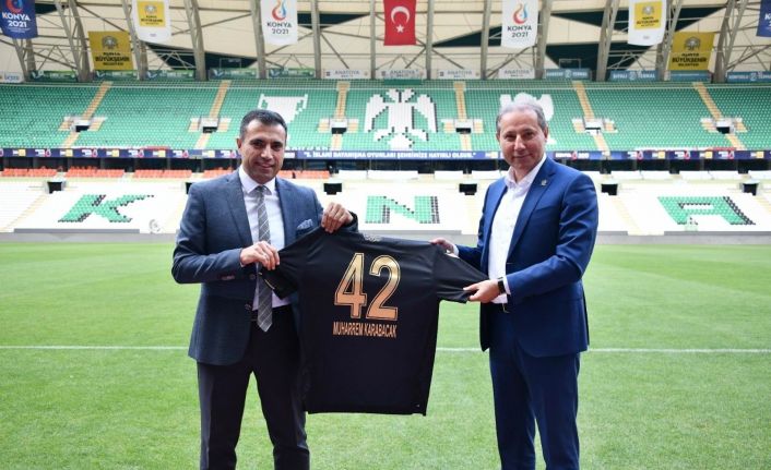 Karabacak: “Konyasporumuzun 100. yılında da yanında ve destekçisiyiz”