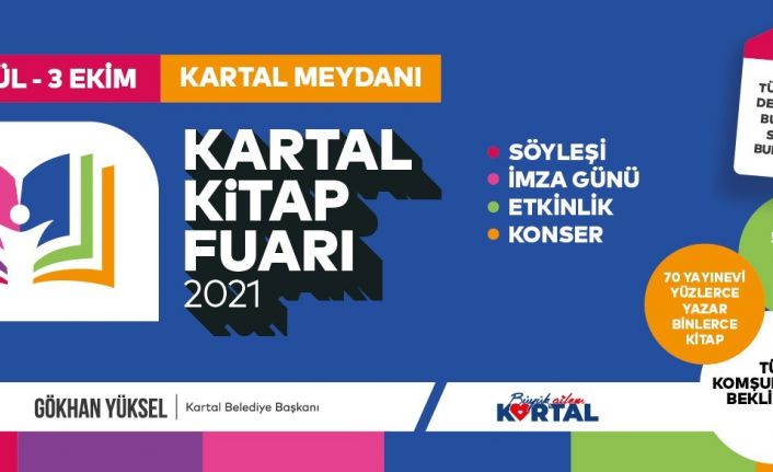 Kartal Kitap Fuarı kitapseverler ile yazarları buluşturuyor