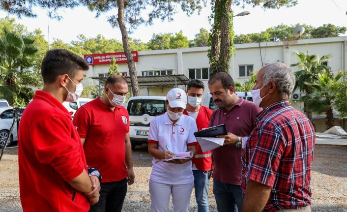 Kızılay’dan Manavgat’a küçükbaş hayvan yardımı