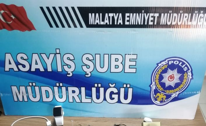 Malatya’da ziynet eşyası çalan hırsız yakalandı