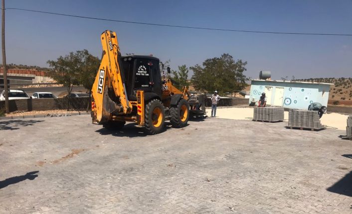 Mardin’de kilitli parke çalışmaları yoğun şekilde devam ediyor