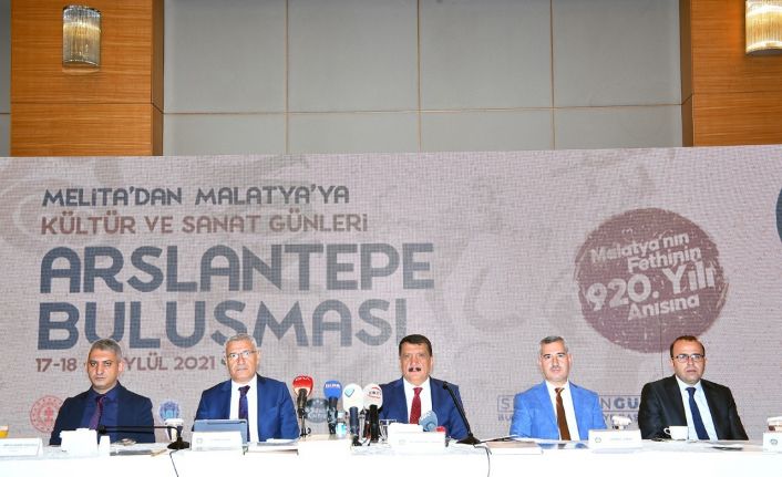 Melita’dan Malatya’ya Kültür ve Sanat Günleri Arslantepe buluşması için basın toplantısı gerçekleştirildi
