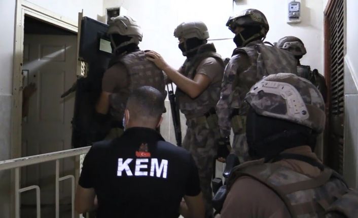 Mersin merkezli iki ilde torbacı operasyonu: 8 gözaltı