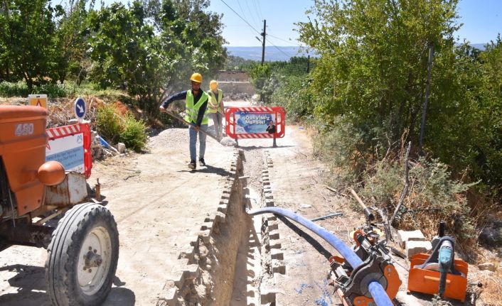 MESKİ, Mut Tuğrul Mahallesine yeni içmesuyu hattı kazandırıyor
