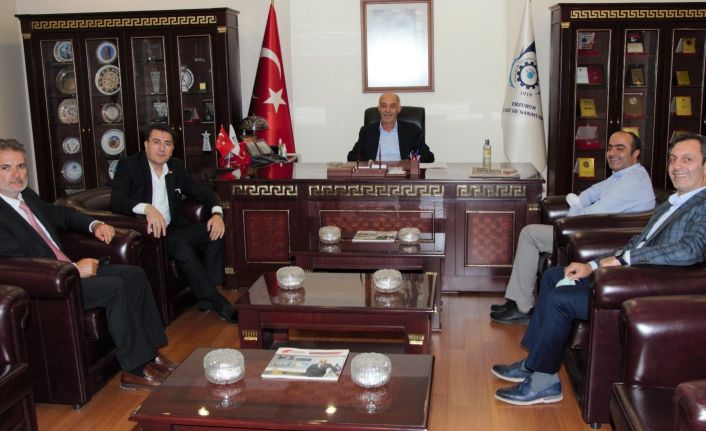 Milletvekili Aydemir’den Başkan Yücelik’e ziyaret