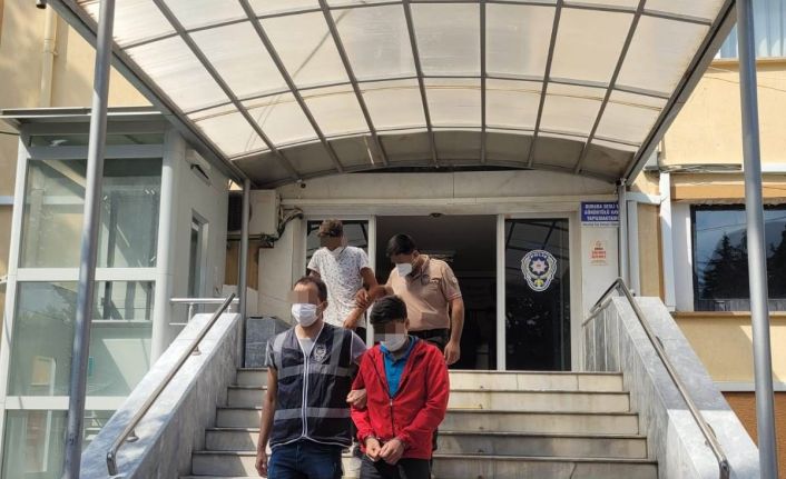 Motosiklet hırsızları polisten kaçamadı