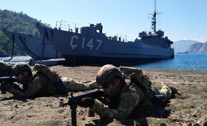 MSB: “Amfibi Görev Grup Komutanlığı Harekâta Hazırlık Eğitimleri başarılı şekilde icra edildi”