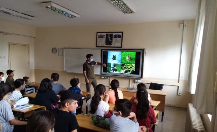 Öğrencilere biyolojik çeşitlilik anlatıldı