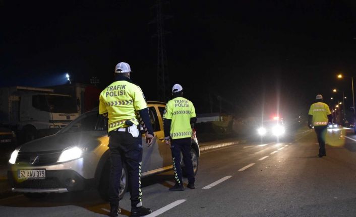 Ordu’da 69 araç trafikten men edildi, 27 sürücünün ehliyeti geri alındı