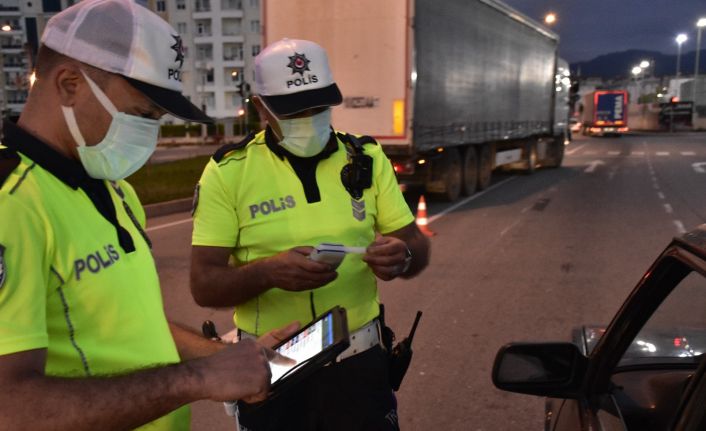 Ordu’da 97 araç trafikten men edildi, 66 sürücünün ehliyeti geri alındı