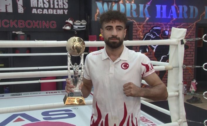 (Özel haber) Şampiyon kick boksçu, İtalya’da ikinci kez kupa kaldırmak için hazırlanıyor