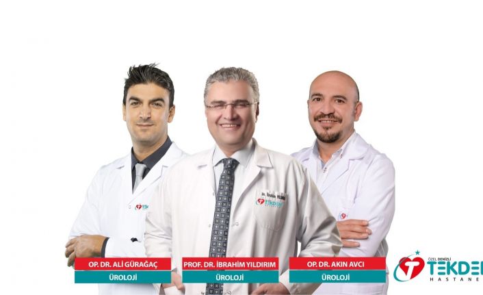 Prostat kanseri farkındalık gününde Tekden Üroloji ekibi uyardı