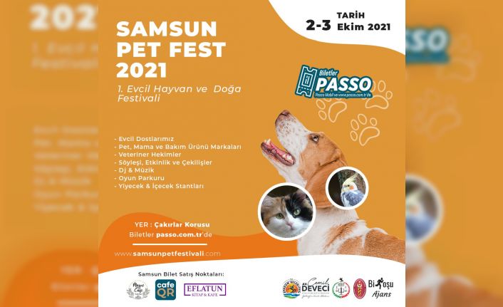 Samsun PetFest heyecanı 2-3 Ekim’de yaşanacak