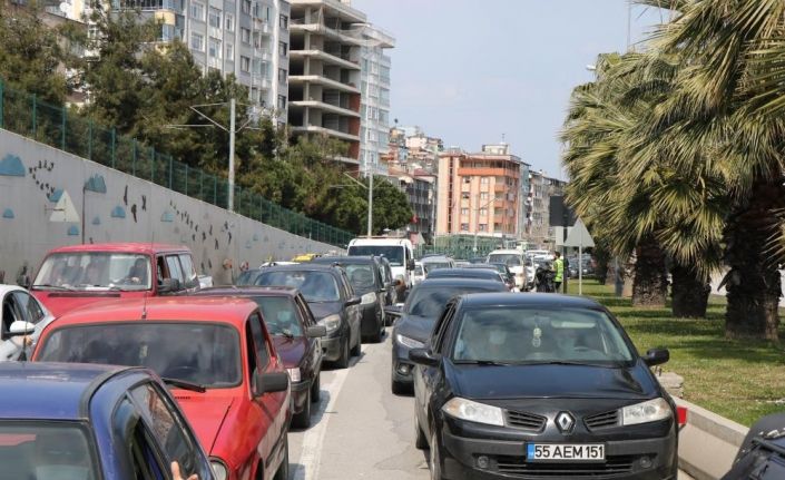 Samsun’da trafiğe kayıtlı araç sayısı 1 ayda bin 651 adet arttı