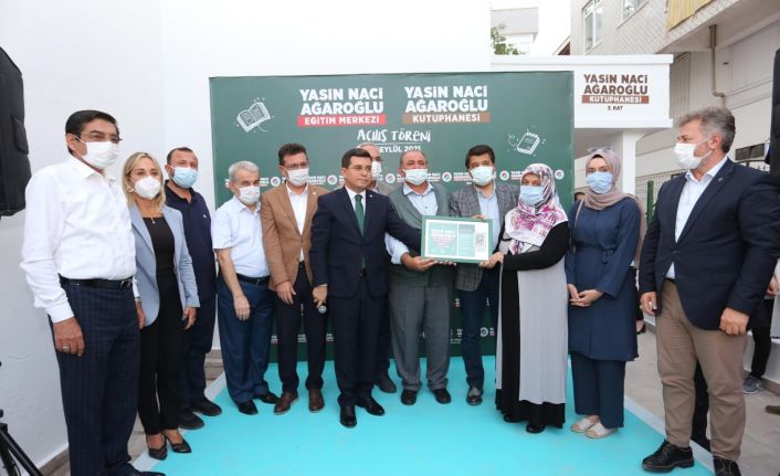 Şehit Yasin Naci Ağaroğlu kütüphanesi ve eğitim merkezi hizmete açıldı