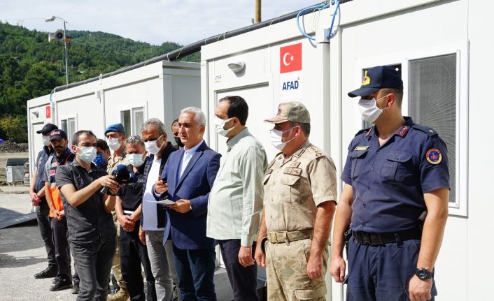 Selden etkilenen 7 bin 262 aileye 135 milyon 472 bin TL nakdi yardım yapıldı