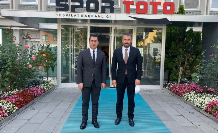 Spor Toto Teşkilat Başkanlığı’nda Pursaklar’ın spordaki geleceği ele alındı