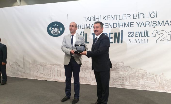 Tarihi Kentler Birliğinden Battalgazi Belediyesi’ne ödül