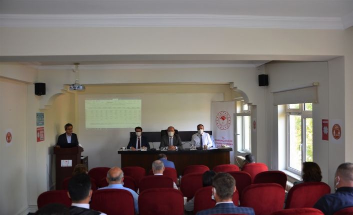 Tarım ve Ormanda değerlendirme toplantısı