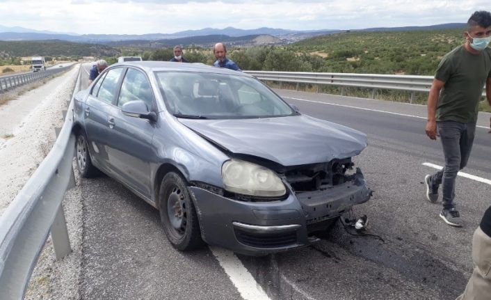 Tavşanlı’da trafik kazası: 1 yaralı