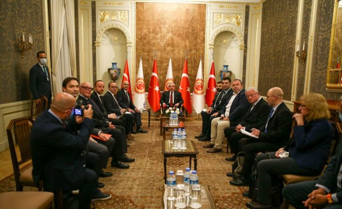 TBMM Başkanı Şentop: “(Afgan mülteciler) Küresel bir bakış açısıyla uluslararası toplumun bir araya gelerek, sorunun çözümüne katkı yapması lazım"