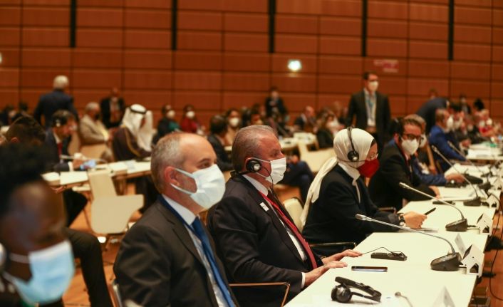 TBMM Başkanı Şentop: "Popülist siyasetçiler ve medya tarafından normalleştirilmeye çalışılan dezenformasyon ve nefret söylemi tıpkı Covid-19 gibi 21’inci asrın bir başka salgını”