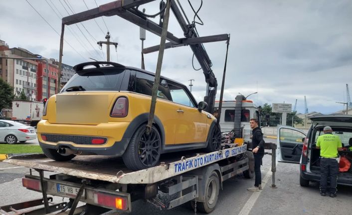 Trabzon’da abart egzoz avı