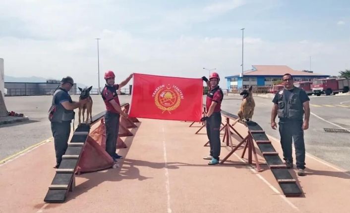 Trabzon’da arama köpekleri hayat kurtaracak