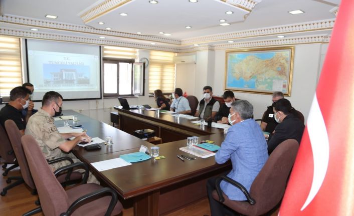 Tunceli’de Acil Çağrı Hizmetleri İl Koordinasyon Kurulu toplantısı yapıldı